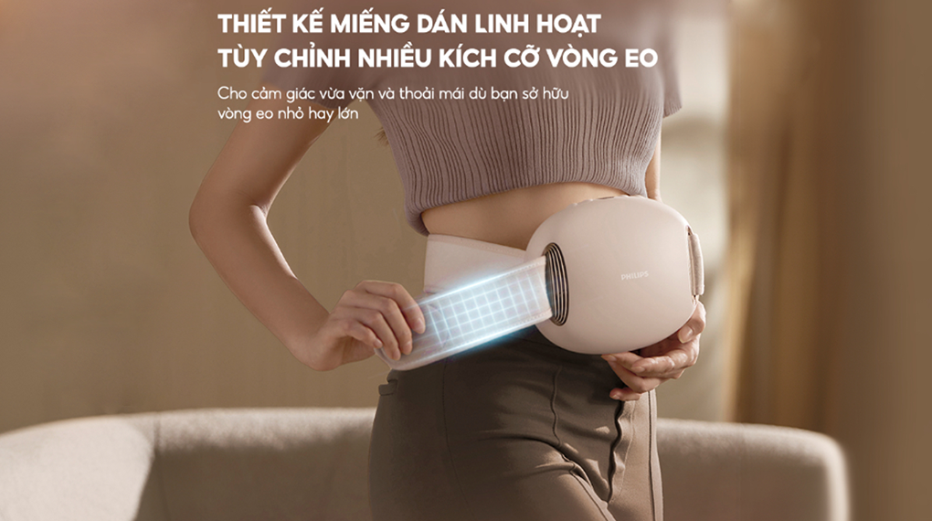 Máy massage đai bụng Philips PPM4371