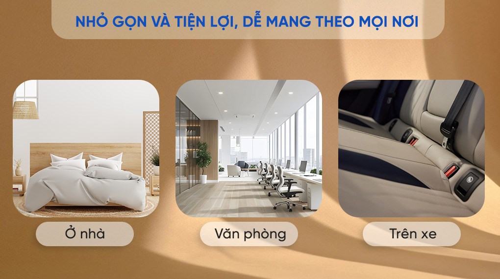 Gối massage hồng ngoại Bomidi MP1 Pro - Xám xanh