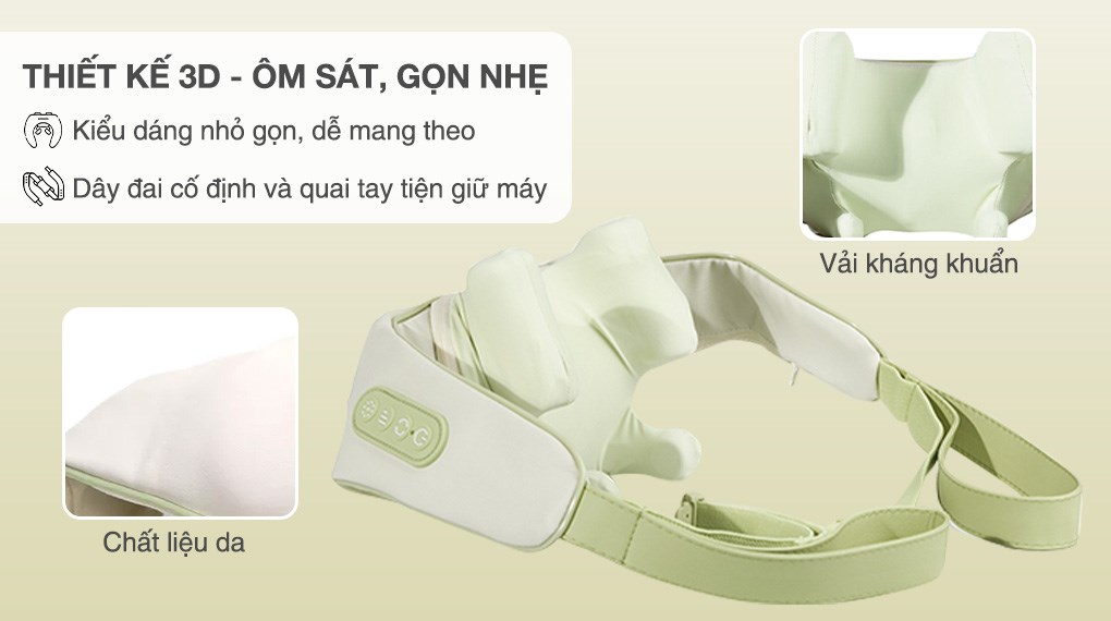 Máy massage cổ vai gáy Bomidi MP2 Lite