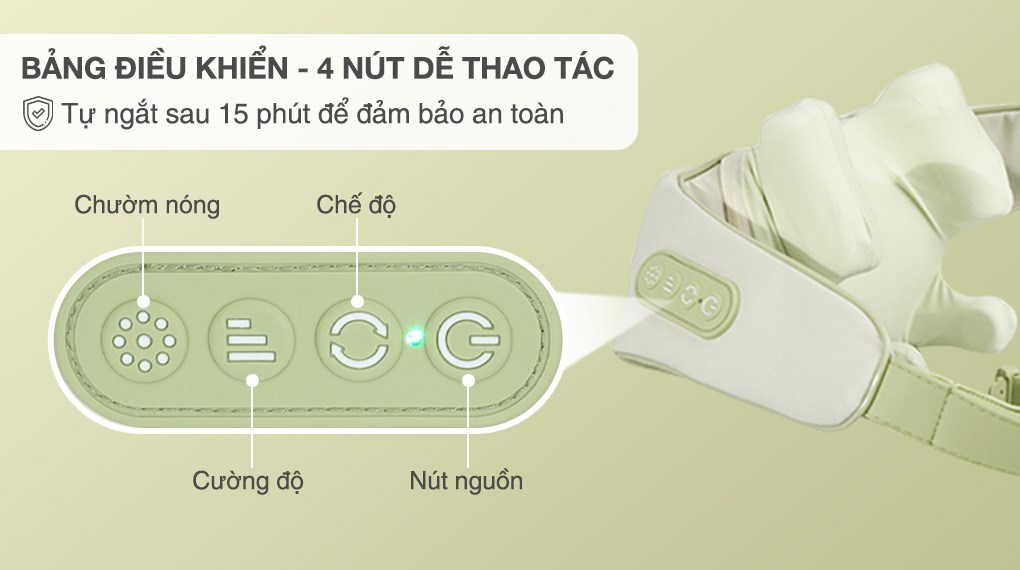 Máy massage cổ vai gáy Bomidi MP2 Lite