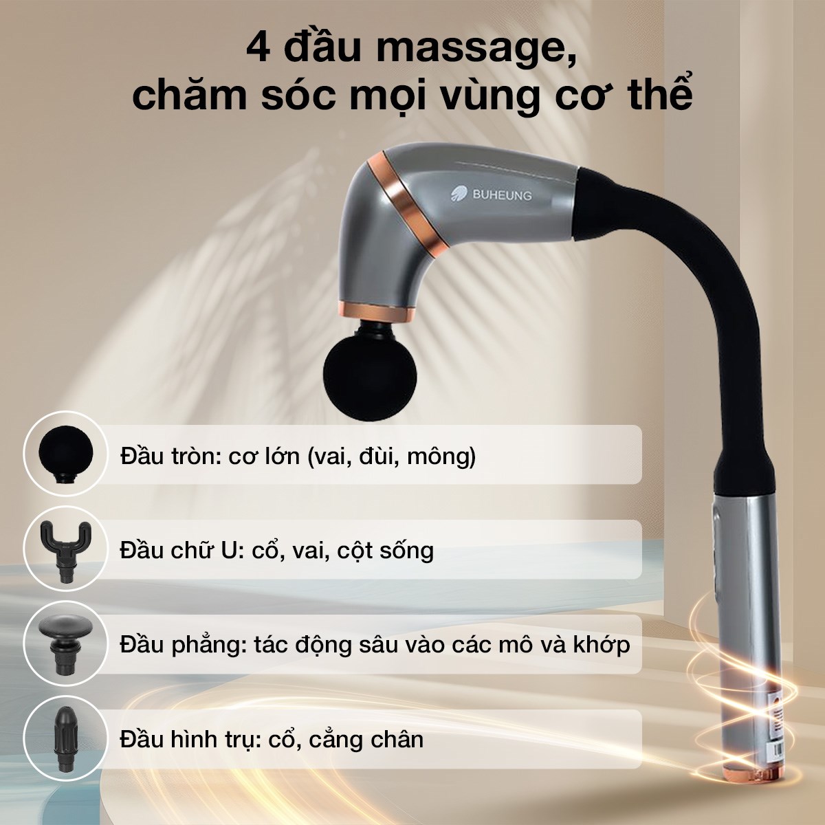 Gậy massage Buheung MK-229