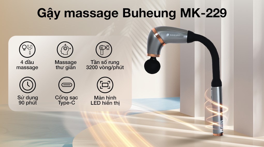 Gậy massage Buheung MK-229