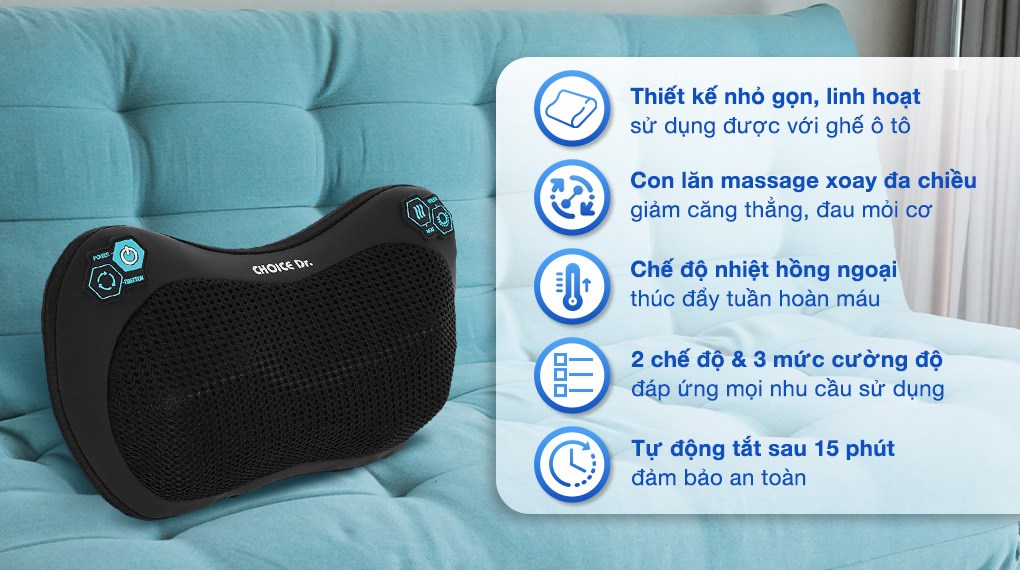Gối massage Choice Dr DC-022