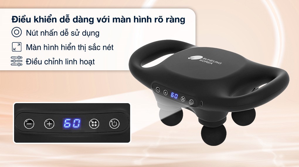 Máy massage 4 đầu Buheung MK-223