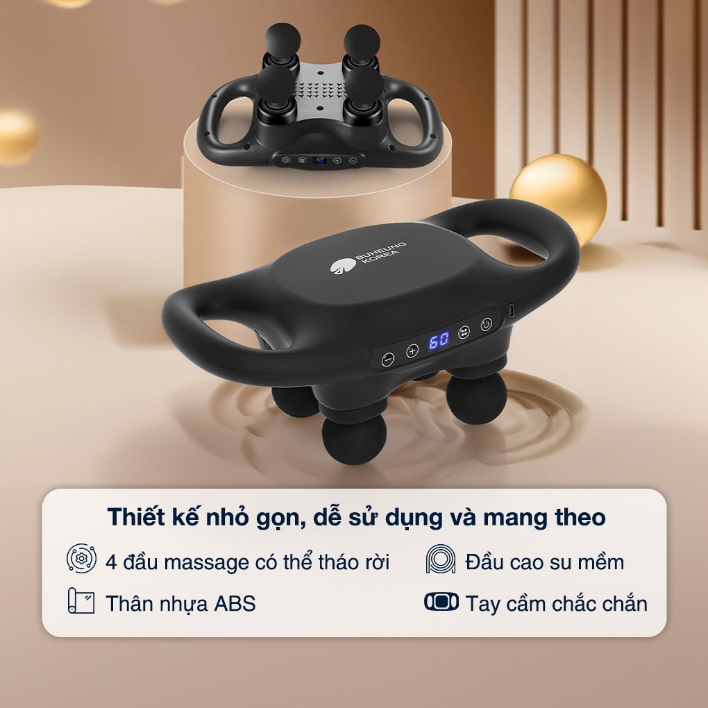 Máy massage 4 đầu Buheung MK-223