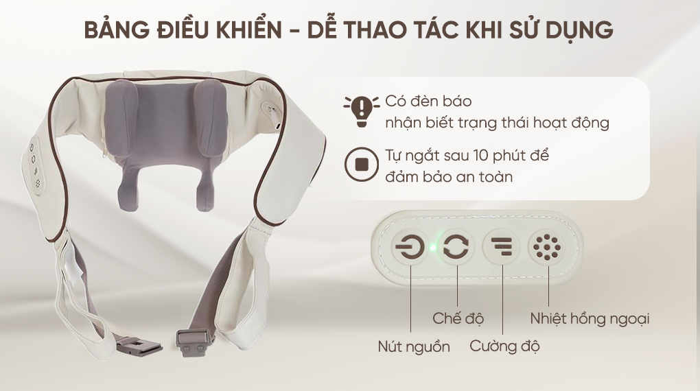 Máy massage cổ vai gáy Buheung MK-332