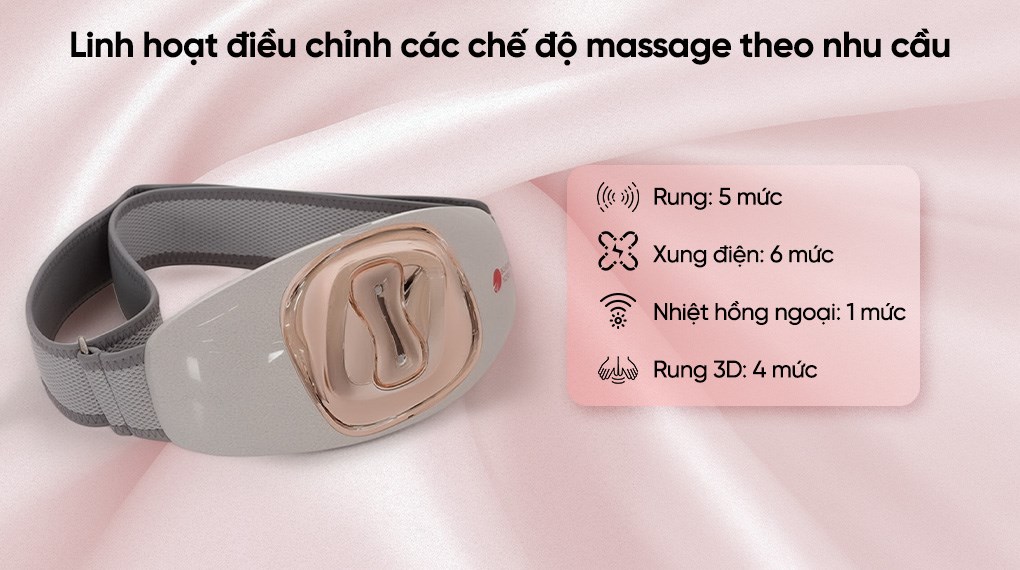 Máy massage đai bụng Buheung MK-340
