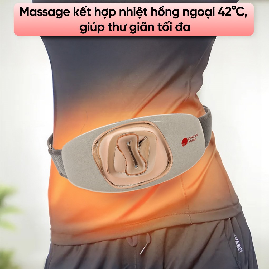 Máy massage đai bụng Buheung MK-340