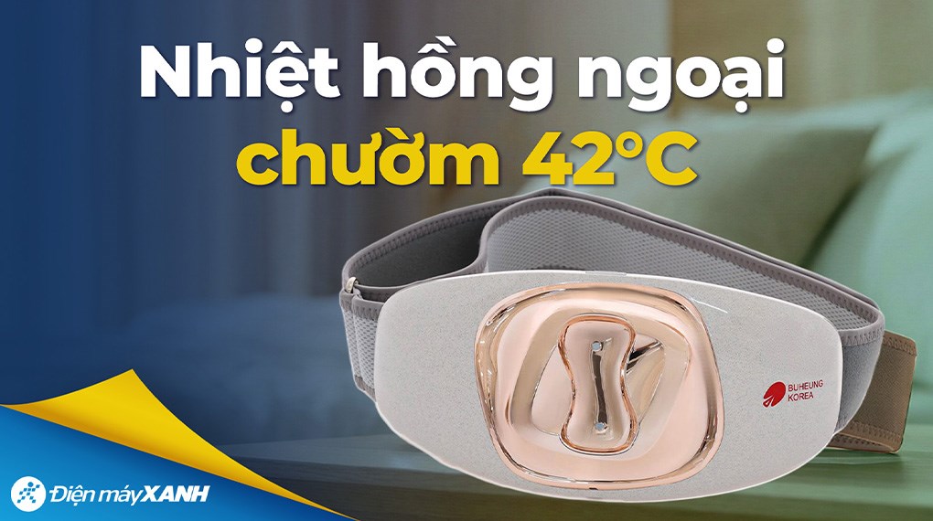 Máy massage đai bụng Buheung MK-340