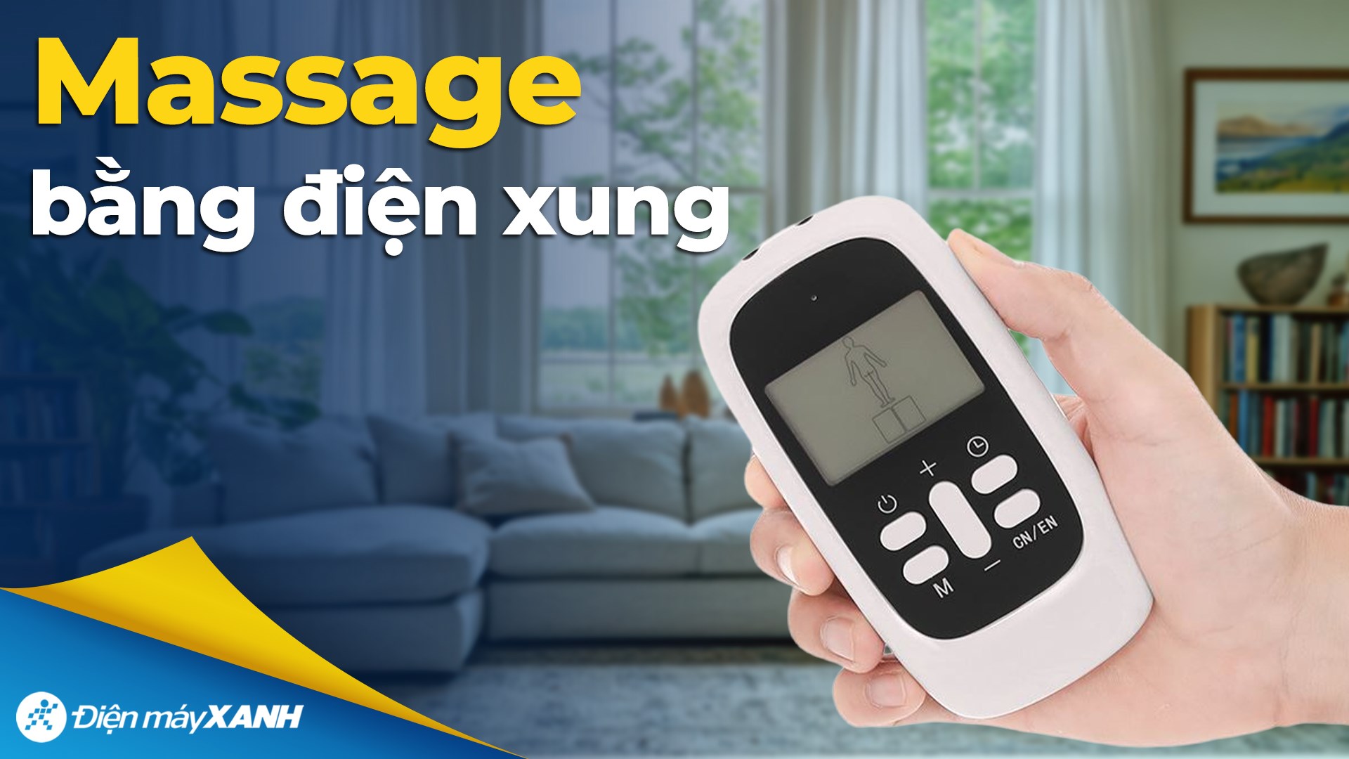 Máy massage xung điện 4 miếng dán Kachi MK46