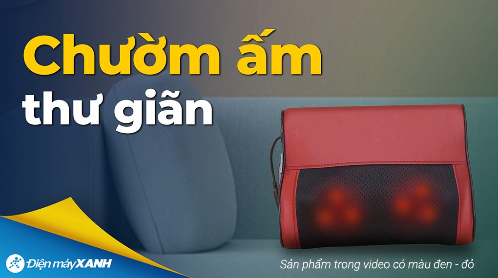 Gối massage Bomidi MP1 - Xanh Đen