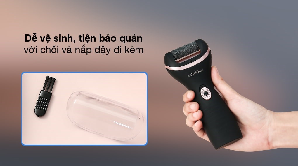 Máy mài gót chân tẩy da chết Lanaform LA131505