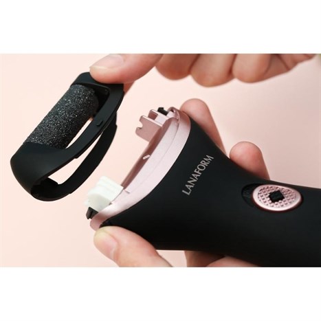 Máy mài gót chân tẩy da chết Lanaform LA131505 Màu Đen