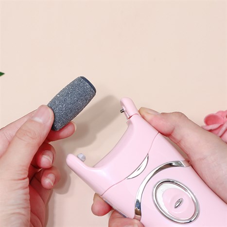 Máy mài gót chân tẩy da chết Rio Beauty PEDI2 Màu Hồng phấn