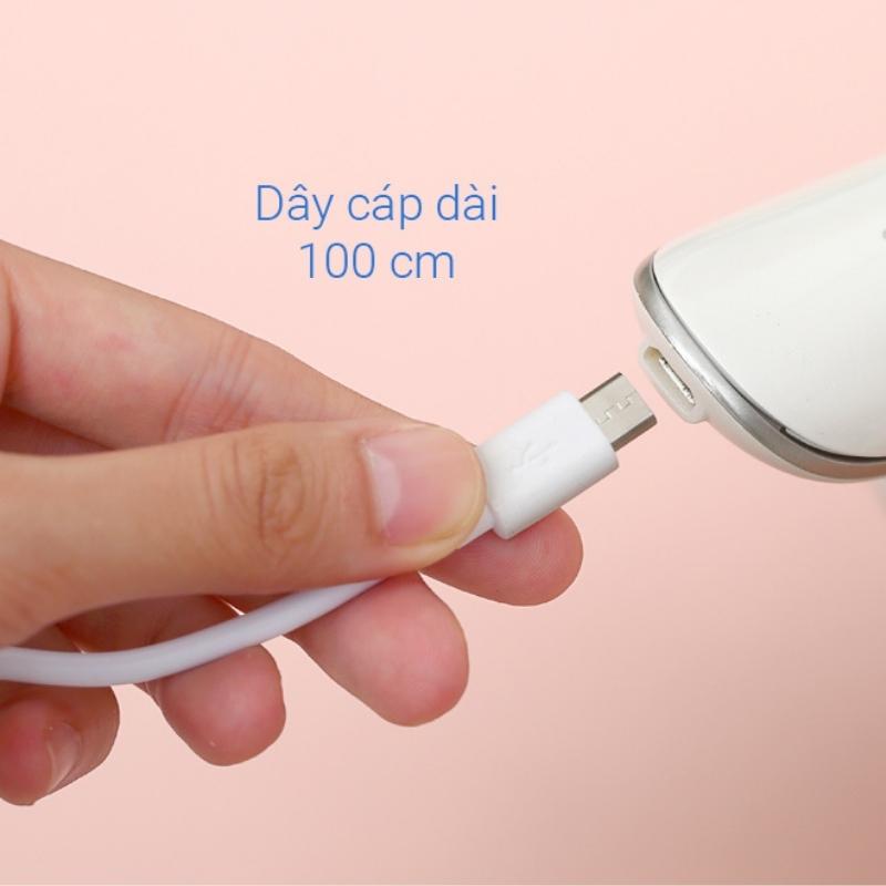 Máy mài gót chân tẩy da chết Rio PEDI3 Màu Trắng