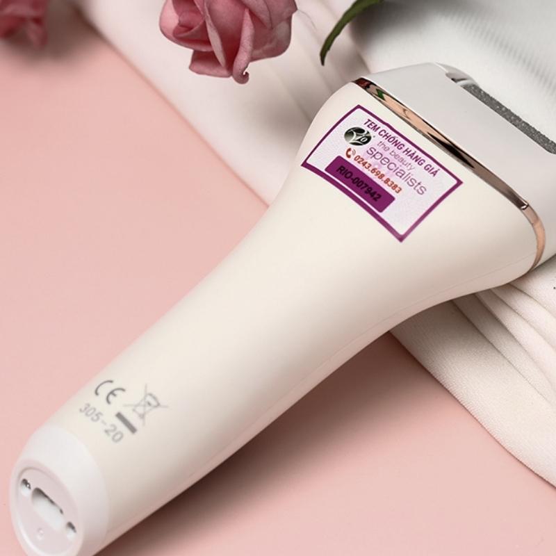 Máy mài gót chân tẩy da chết Rio PEDI4 Màu Trắng