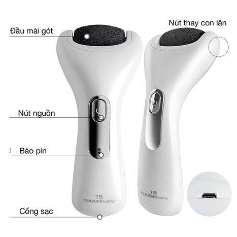 Máy mài gót chân tẩy da chết Touch Beauty TB1536