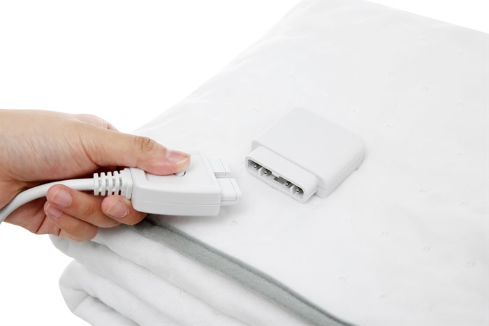 Đệm điện đơn Lanaform LA180109 S1 (1.5 x 0.8m) Màu Trắng