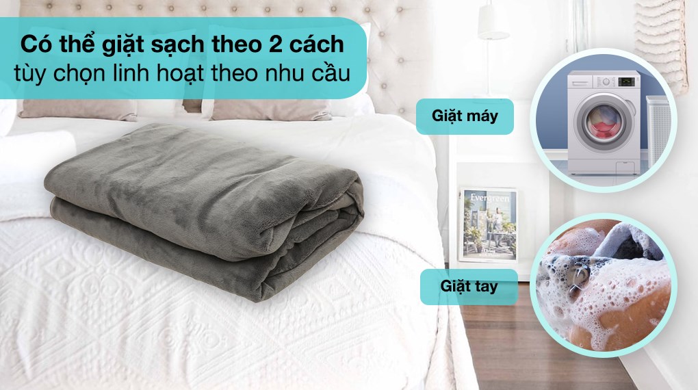 Chăn điện Lanaform LA180105 (1.6 x 1.3m)