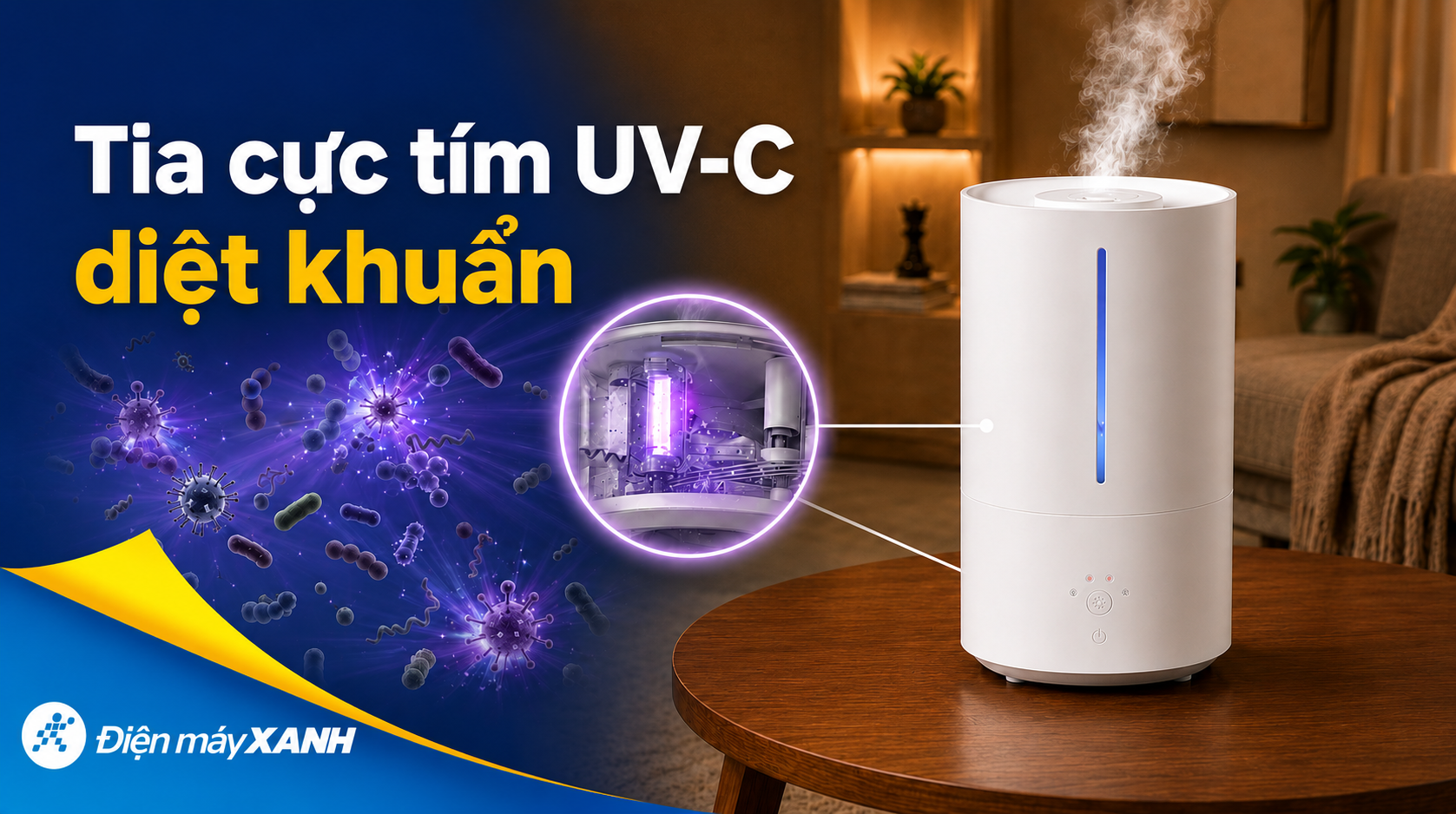 Máy tạo ẩm Xiaomi Smart Humidifier 2 EU (BHR6026EU)