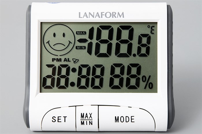 Nhiệt ẩm kế điện tử Lanaform LA120701 Màu Trắng