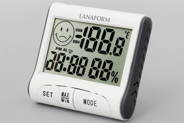 Nhiệt ẩm kế điện tử Lanaform LA120701 Màu Trắng