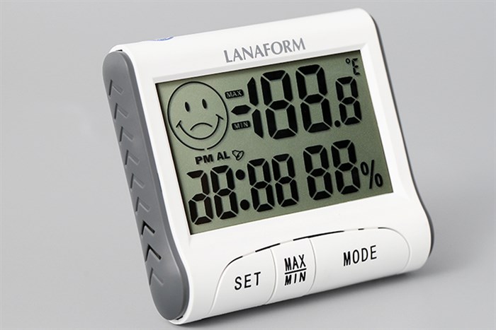 Nhiệt ẩm kế điện tử Lanaform LA120701 Màu Trắng