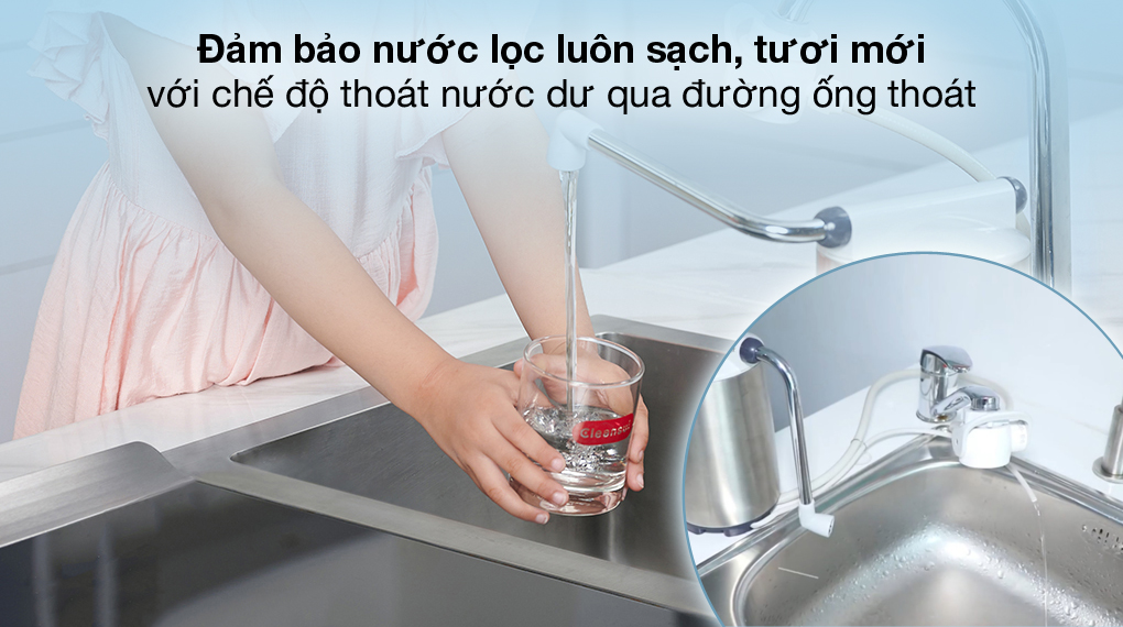 Thiết bị lọc nước trên bồn rửa Mitsubishi Cleansui ET201