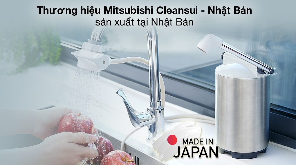 Thiết bị lọc nước trên bồn rửa Mitsubishi Cleansui ET201