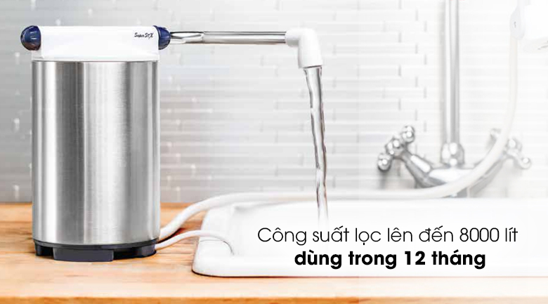 Máy lọc nước trên bồn rửa Cleansui ET201 - Công suất lọc 8000 lít