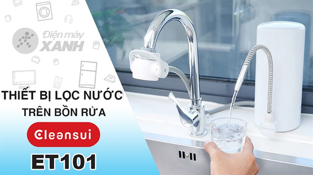 Thiết bị lọc nước trên bồn rửa Mitsubishi Cleansui ET101