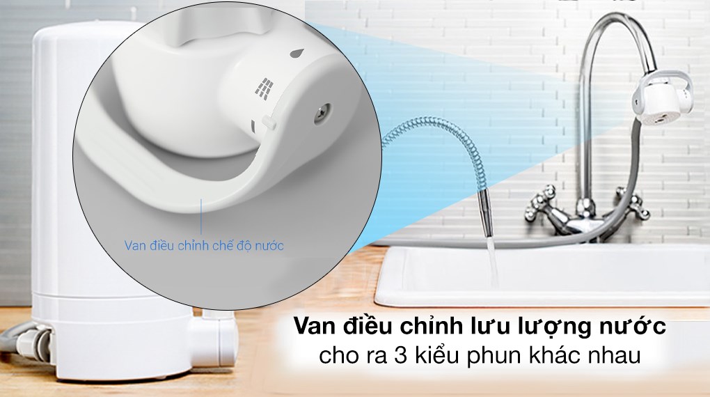 Thiết bị lọc nước trên bồn rửa Mitsubishi Cleansui ET101