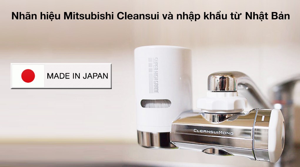 Thiết bị lọc nước tại vòi Mitsubishi Cleansui EF201