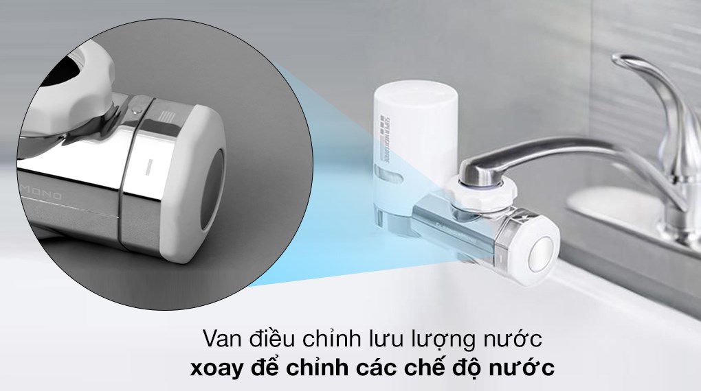 Thiết bị lọc nước tại vòi Mitsubishi Cleansui EF201