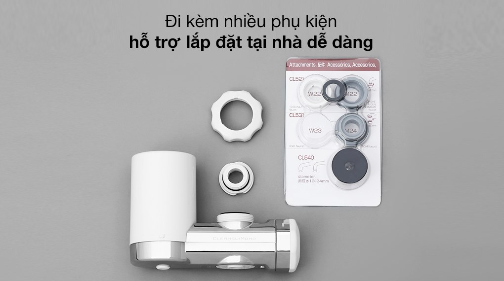 Thiết bị lọc nước tại vòi Mitsubishi Cleansui EF201