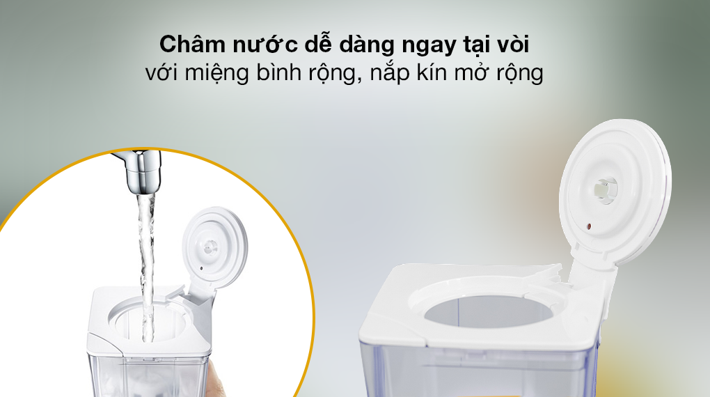 Bình lọc nước cầm tay Mitsubishi Cleansui 1.35 lít EJ101