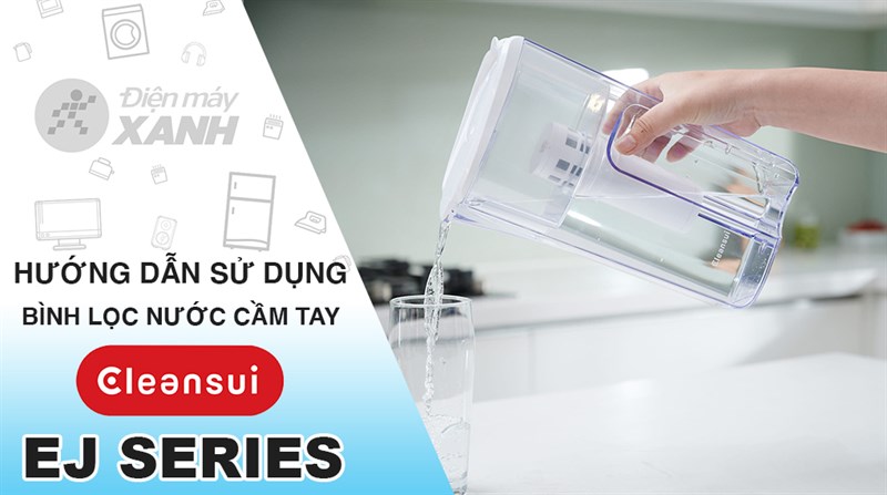 Bình lọc nước cầm tay Mitsubishi Cleansui 2.2 lít EJ103