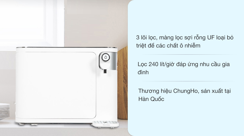 Thiết bị lọc nước UF ChungHo UF100 (MFB-1310B) 3 lõi