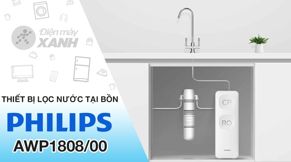 Thiết bị lọc nước tại bồn Philips AWP1808/00