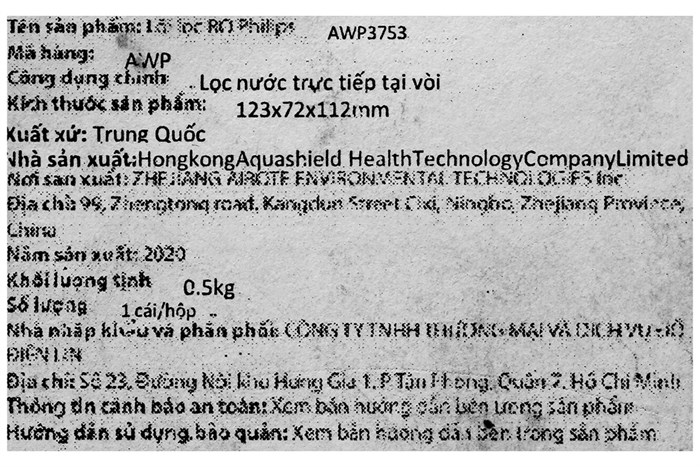 Thiết bị lọc nước tại vòi Philips AWP3753/98 Màu Trắng
