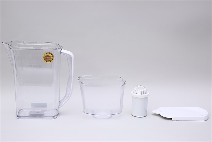 Bình lọc nước cầm tay Dreamer 1.5 lít DHA-WAP125W Màu Trắng