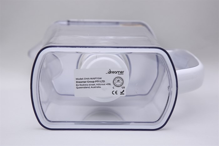 Bình lọc nước cầm tay Dreamer 1.5 lít DHA-WAP125W Màu Trắng