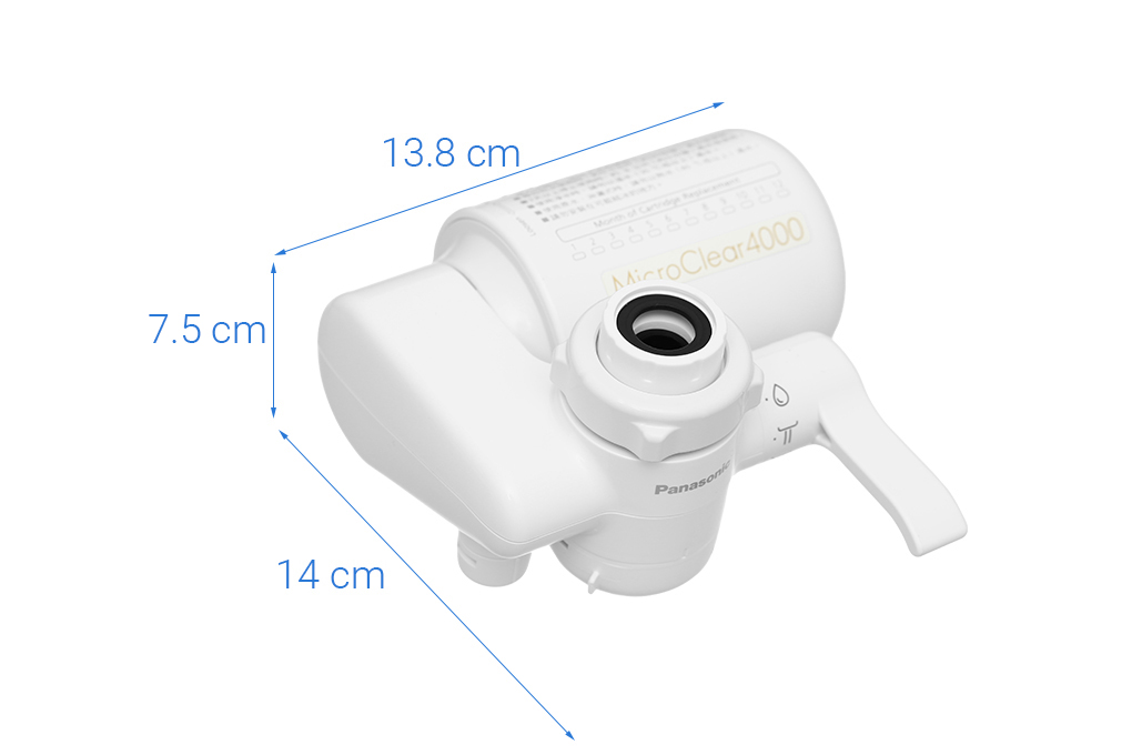 Thiết bị lọc nước tại vòi Panasonic TK-CJ300 Màu Trắng