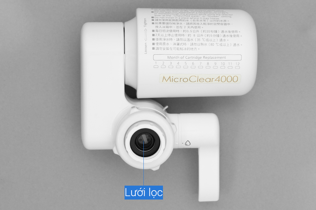 Thiết bị lọc nước tại vòi Panasonic TK-CJ300 Màu Trắng