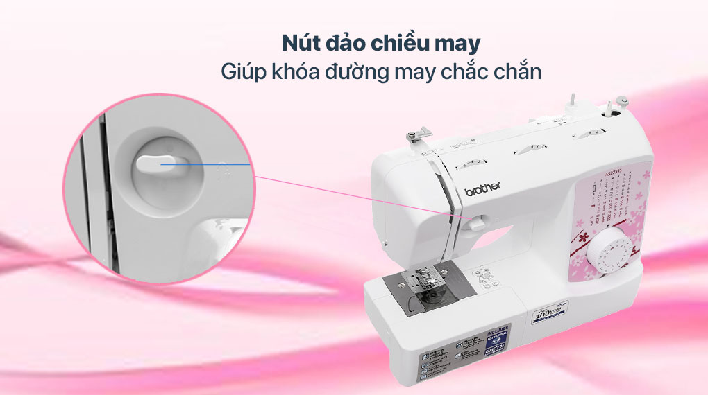 Máy may Brother AS2730S - May đảo chiều