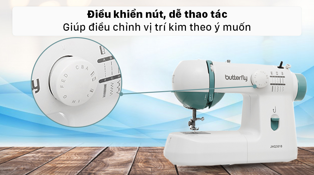 Máy may Butterfly JHQ3010 - Núm vặn