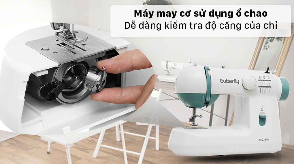 Máy may Butterfly JHQ3010 - Ổ chao