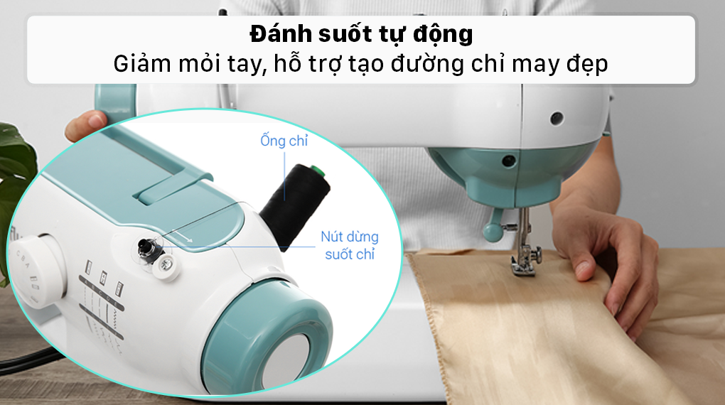 Máy may Butterfly JHQ3010 - Đánh suốt tự động