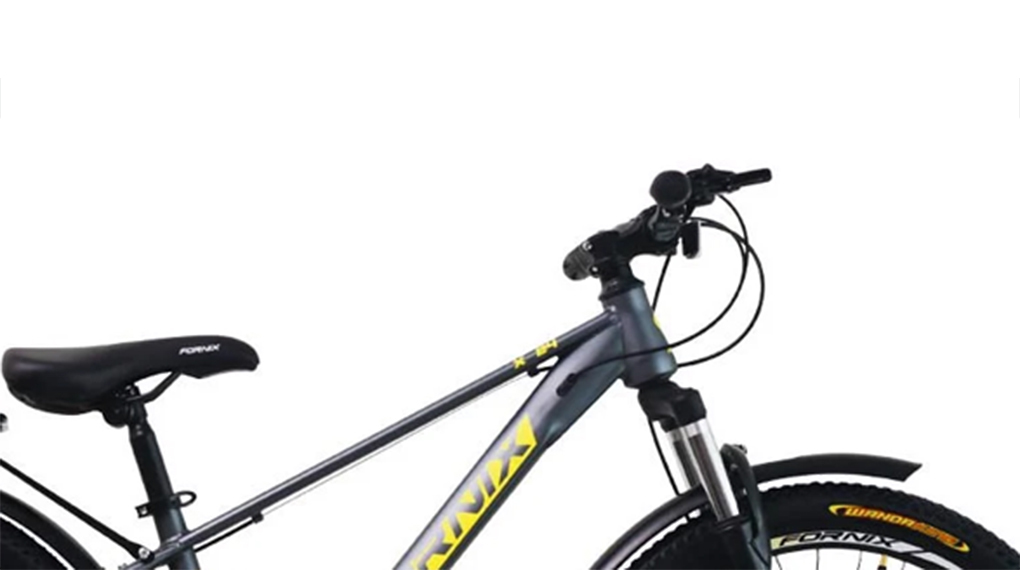 Xe đạp địa hình MTB Fornix X24 Vàng có ghi đông không sừng gọn nhẹ