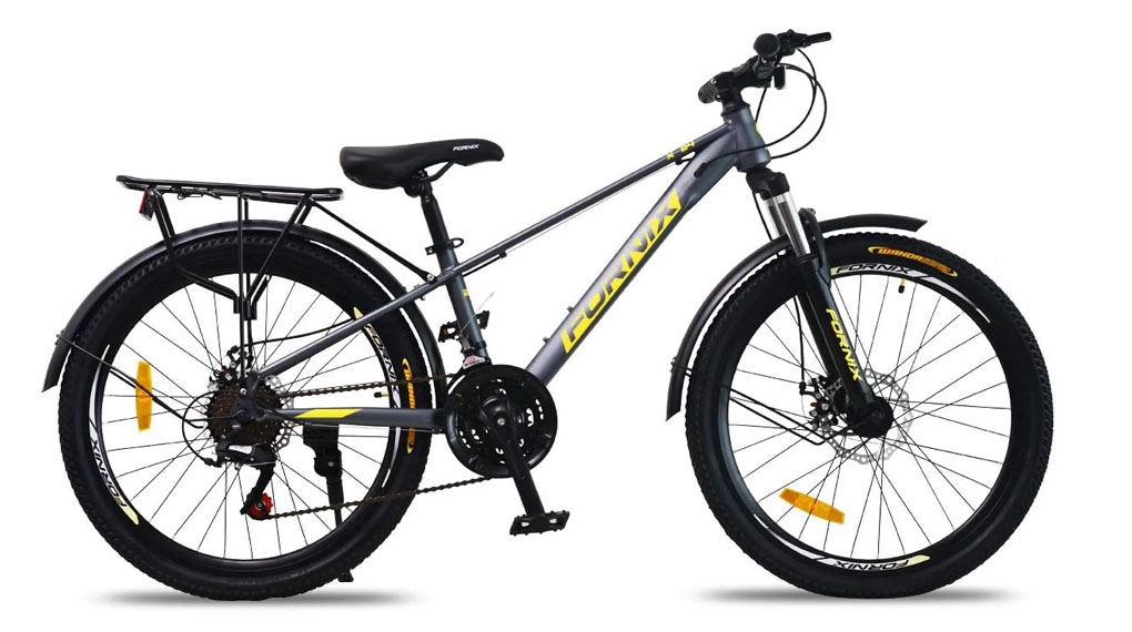 Xe đạp địa hình MTB Fornix X24 Vàng với kiểu dáng năng động